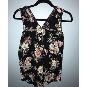 Floral tank top